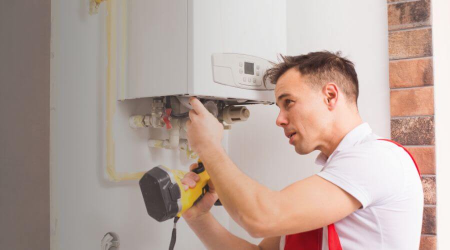 Local tankless water heater installation in Weldon, IA